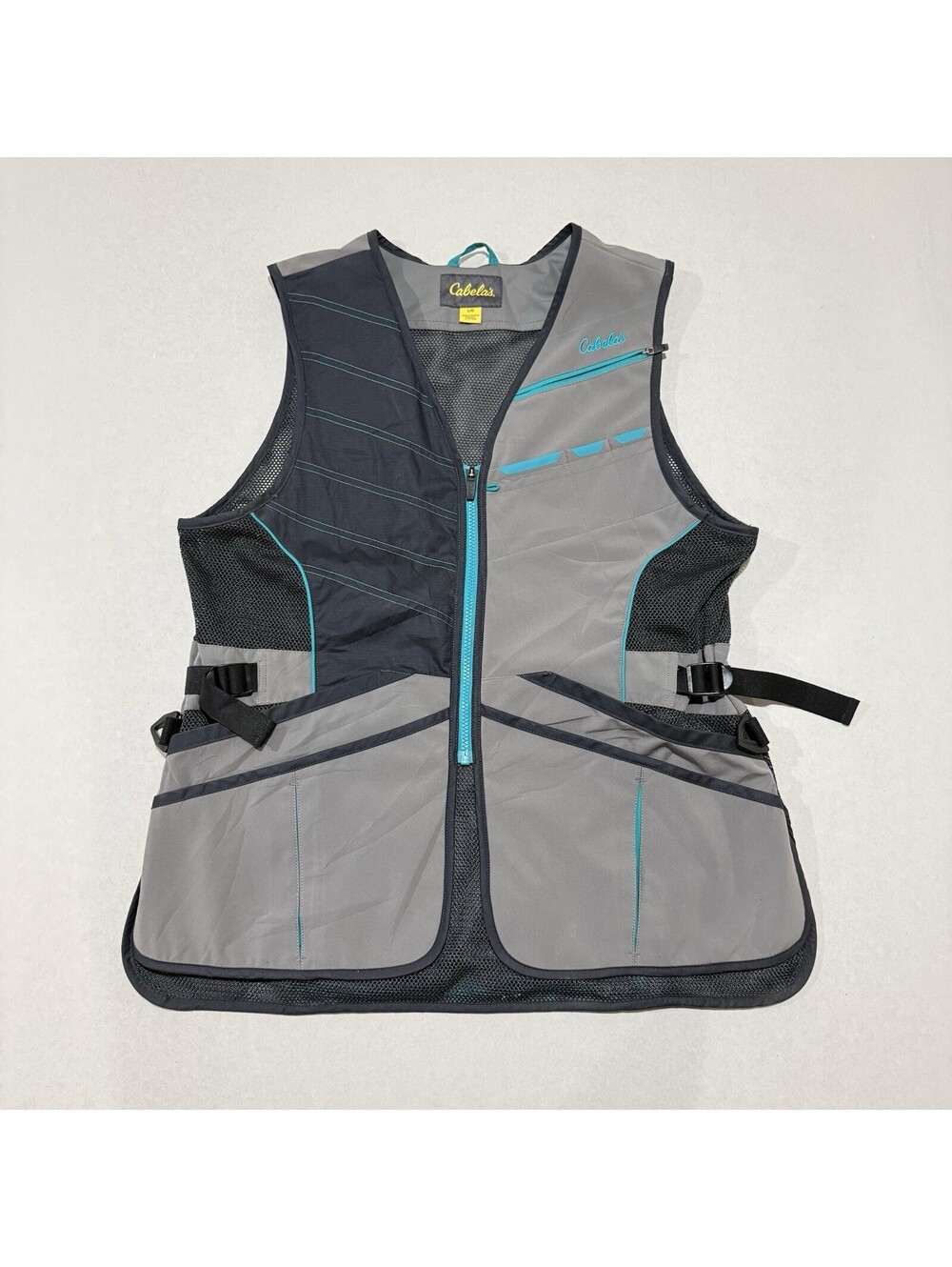 Retro Cabela’s Mesh Shooting Fishing Vest Size Large Women’s